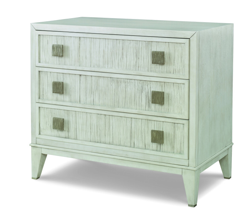 CT1008-PN - Carlyle 3 Drawer Nightstand-Peninsula