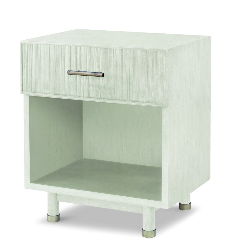 CT1014-PN - Biscayne 1 Drawer Nightstand-Peninsula