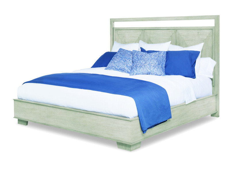 CT1015Q-PN - Del-Ray Queen Bed-Peninsula