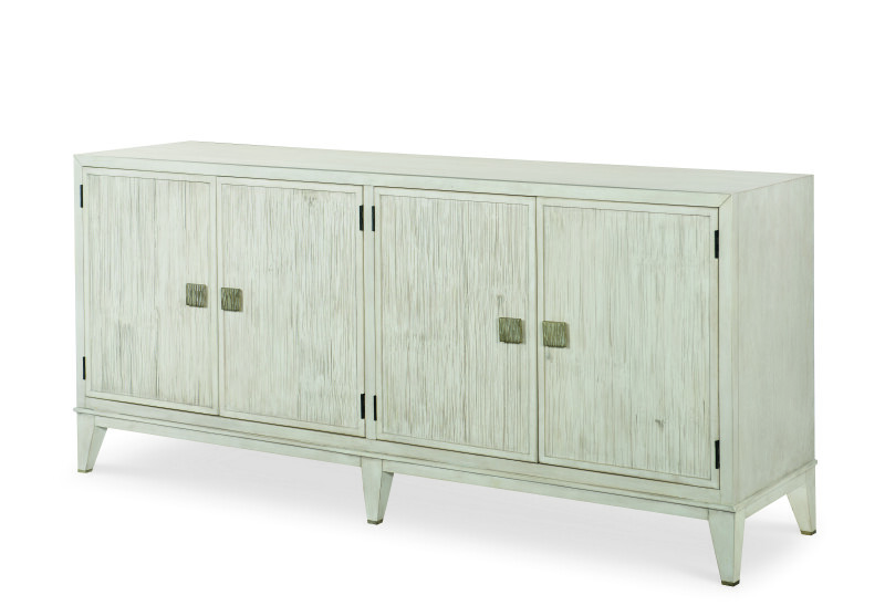 CT1024-PN - Carlyle 4 Door Credenza - Peninsula