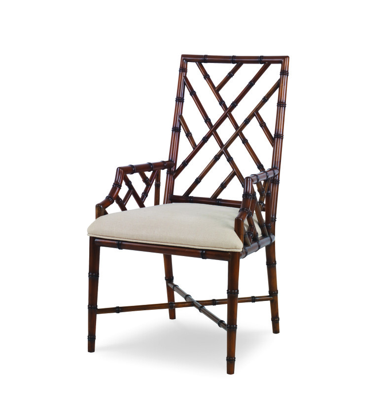 CT2008A-RG-FL - Brighton Arm Chair-Regency/Flax