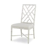 CT2008S-AW-FL - Brighton Side Chair-Antique White/Flax
