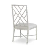 CT2008S-AW-FL - Brighton Side Chair-Antique White/Flax - Image 4