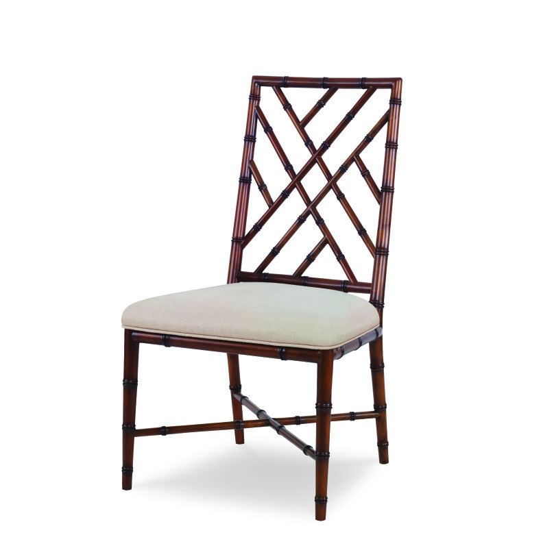 CT2008S-RG-FL - Brighton Side Chair-Regency/Flax