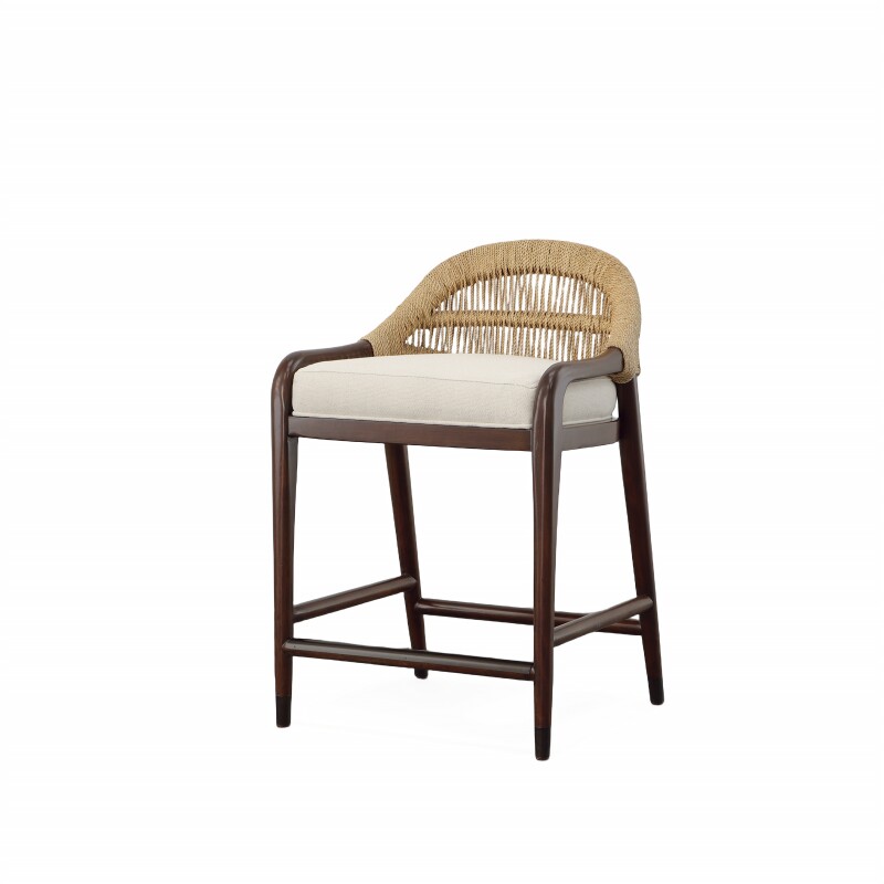 CT2088C - Low Back Counter Stool - Flax