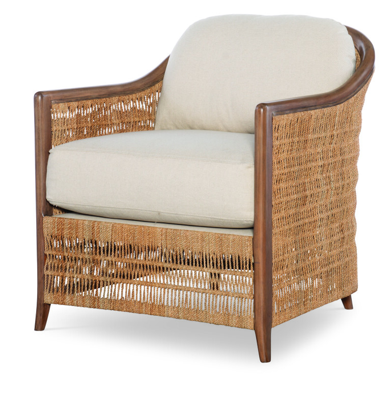 CT2101-NT-FL - Avalon Lounge Chair - Natural/Flax