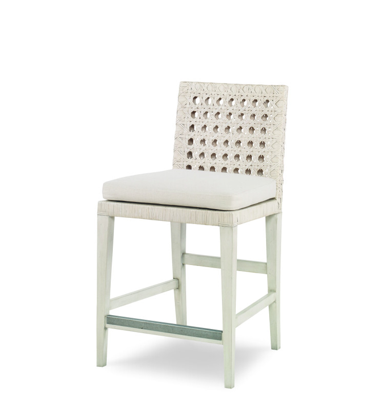 CT4001C-PN-FL - Litchfield Counter Stool-Peninsula/Flax