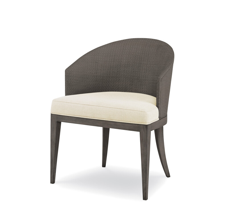 CT4004-MK-FL - Tybee Chair-Mink Grey/Flax