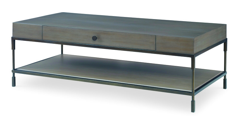 CT4009-MK - Westport Cocktail Table-Mink Grey