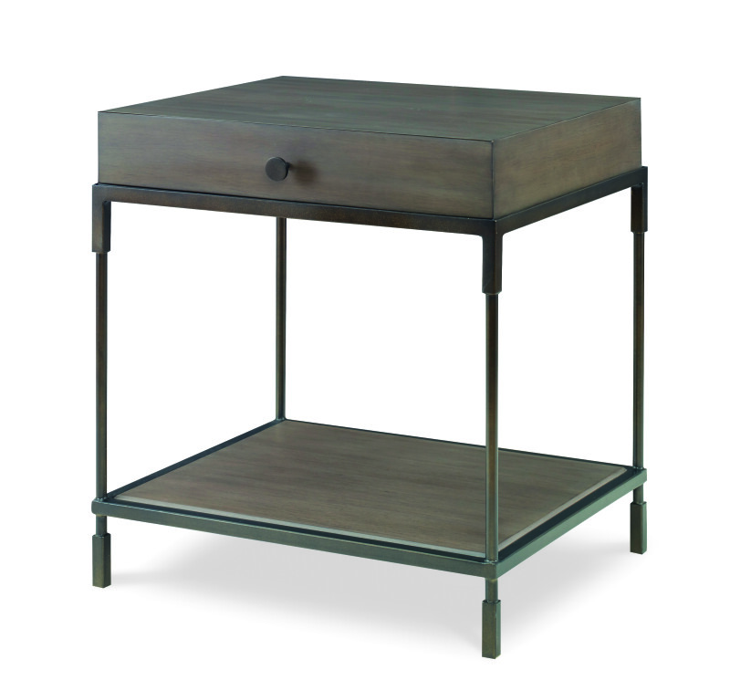 CT4013-MK - Westport End Table-Mink Grey