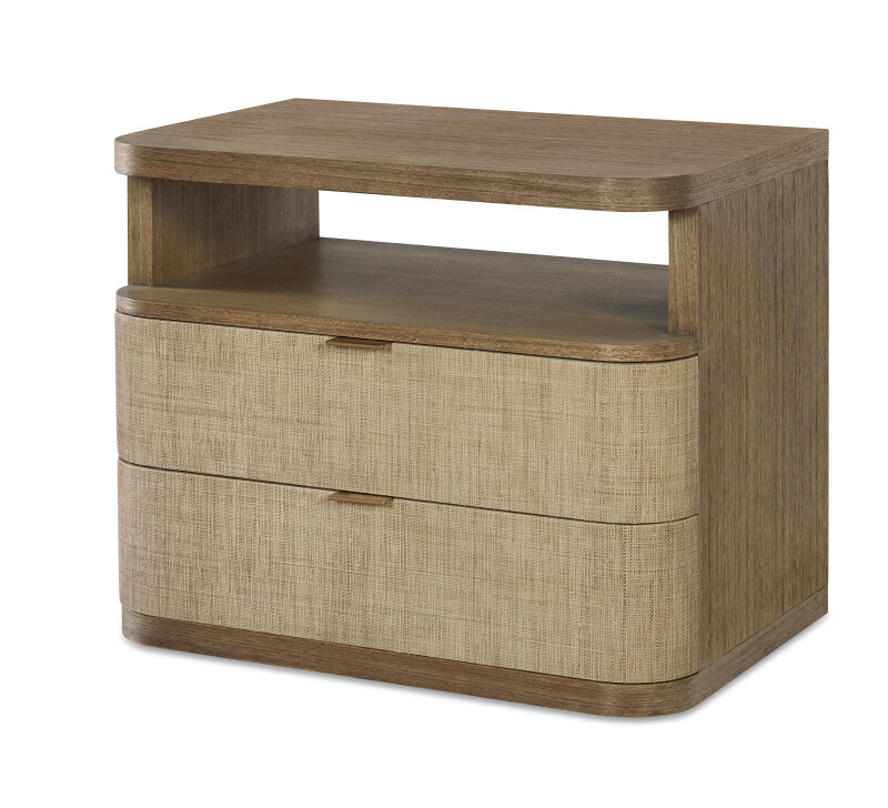 CT6067 - Cruz Two Drawer Large Nightstand