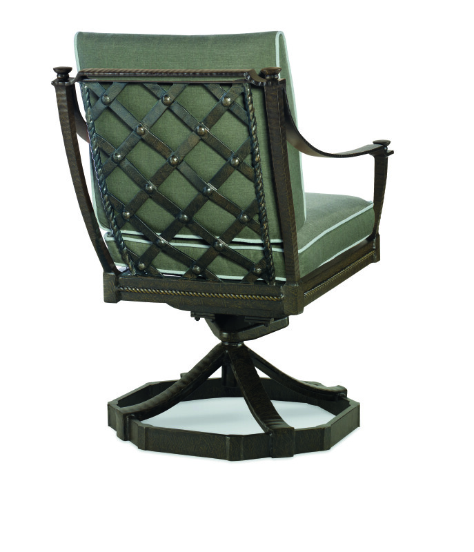 D12MB-52-9 - Andalusia Metal Bk Swivel Rocker