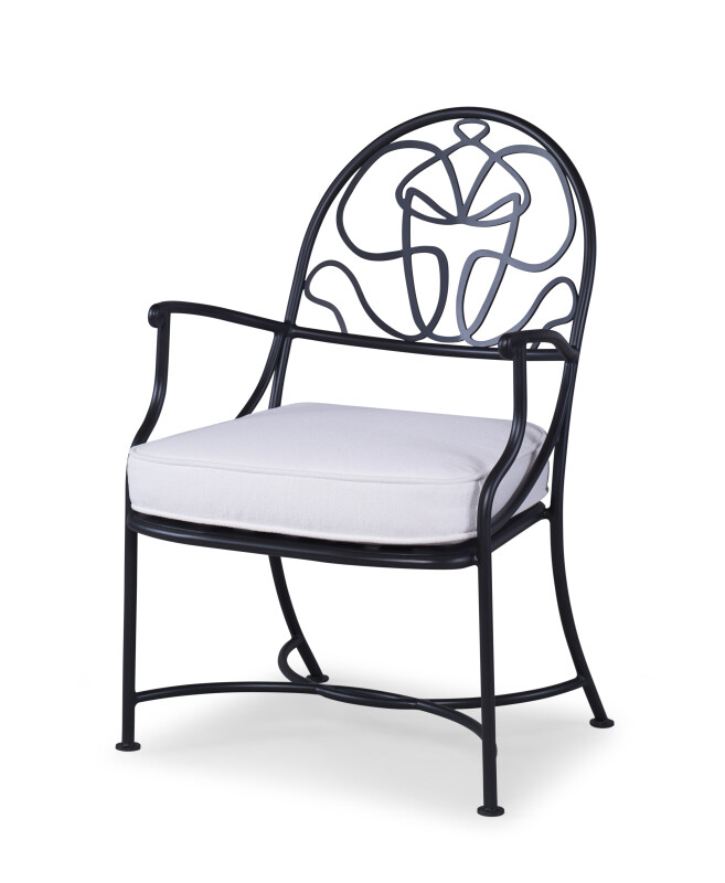 D39-54 - Deauville Bistro Medallion Arm Chair