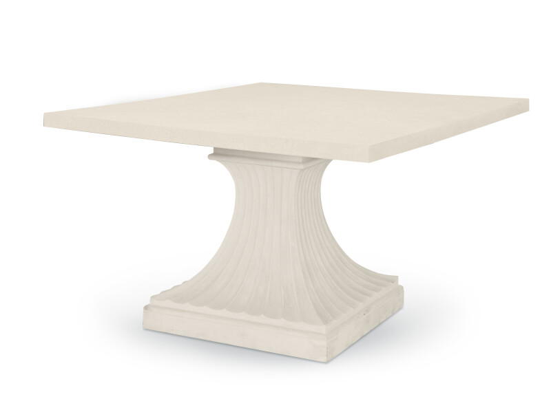 D78-801B-SLT - Outdoor Dining Fluted Table Base