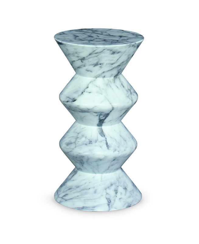 D89-3154 - Outdoor Martini Table - Faux Marble