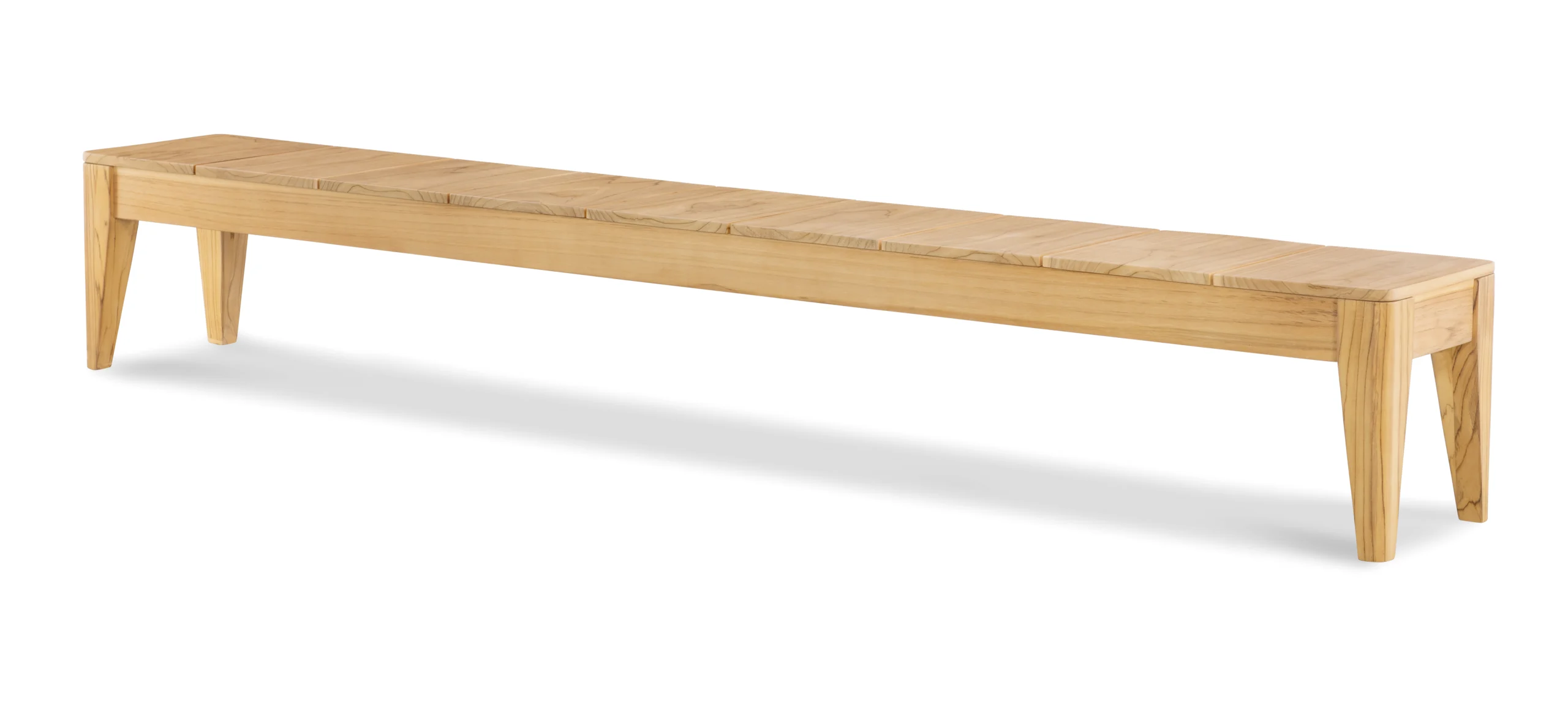 D8A3159V1-104808549 D8A-3159-V1 - Drift Outdoor Teak Bench - Image 1