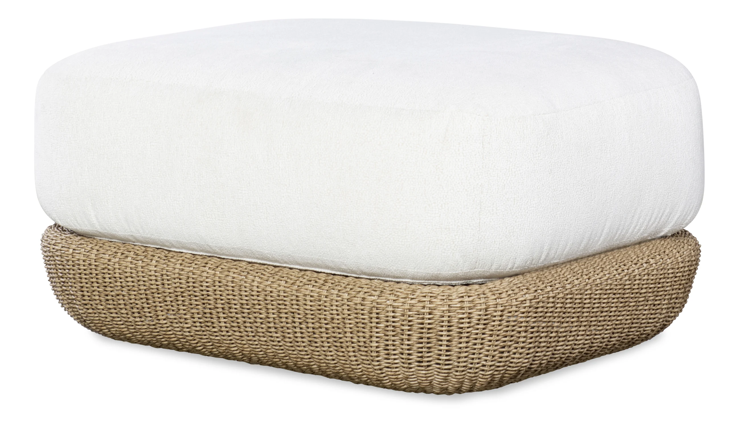 D8U-3034-F2 - Soverato Outdoor Ottoman - Natural
