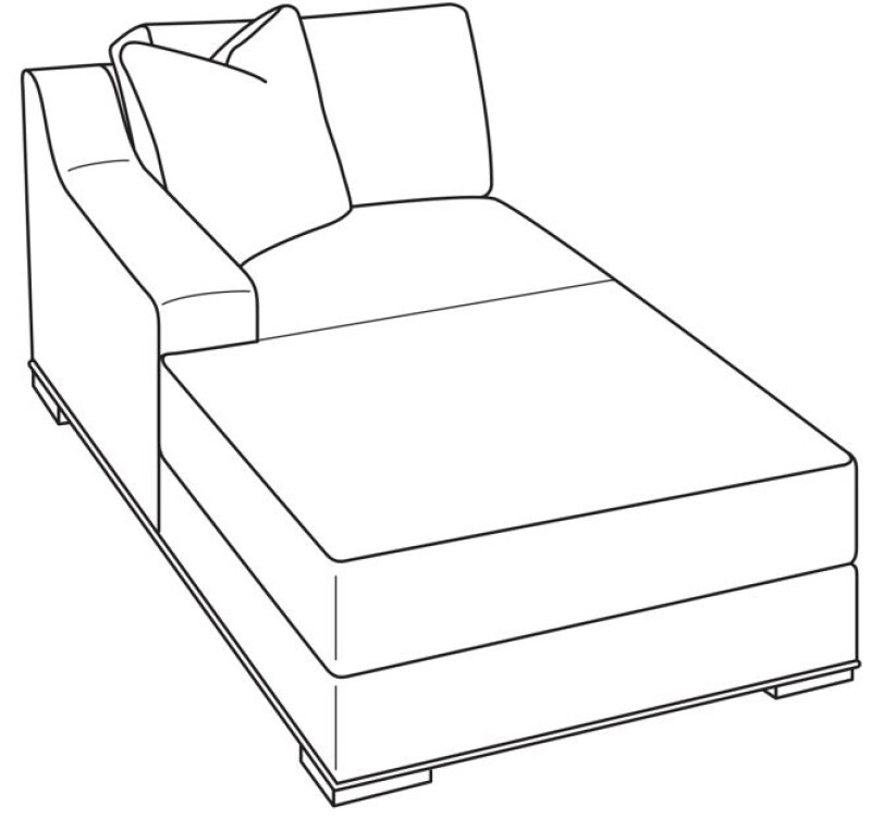 ES9-1327-81 - Austin Laf Chaise
