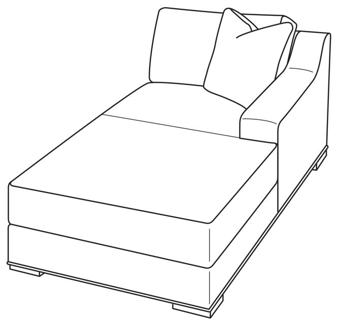 ES9-1327-91 - Austin Raf Chaise