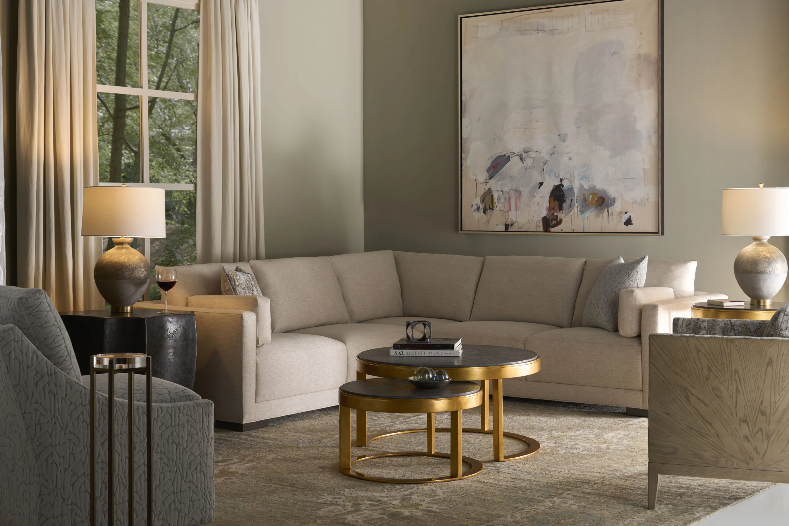 ES9-1329-82 - Holt Armless Love Seat