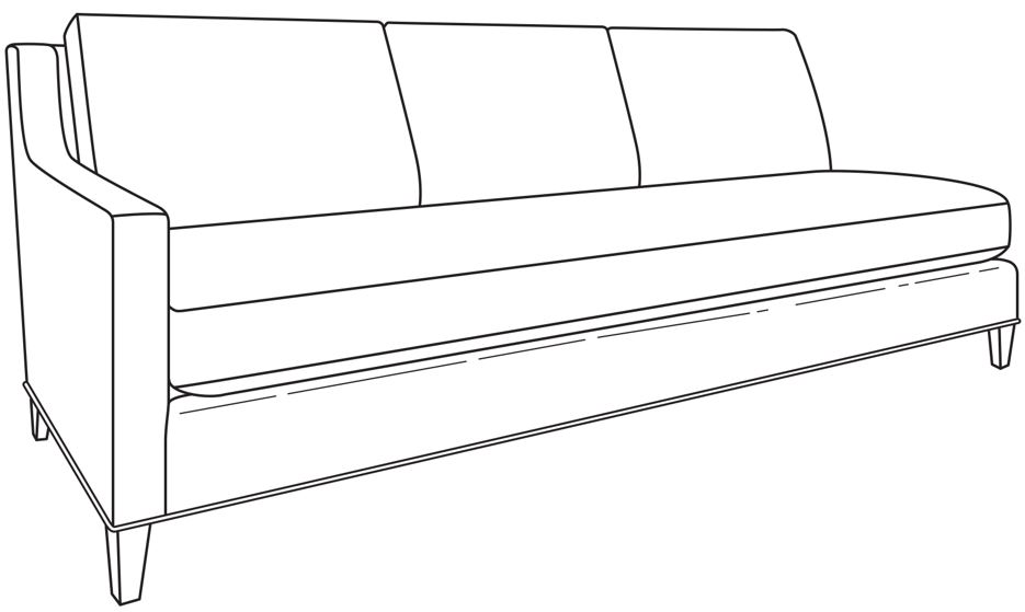 ES9-1339-42 - Savannah Laf Sofa
