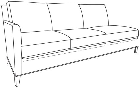 ES9-1340-42 - Jordan Laf Sofa