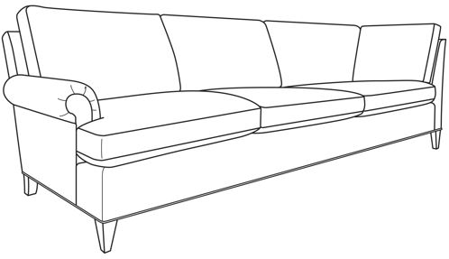 ES9-1341-43 - Hartford Laf Corner Sofa