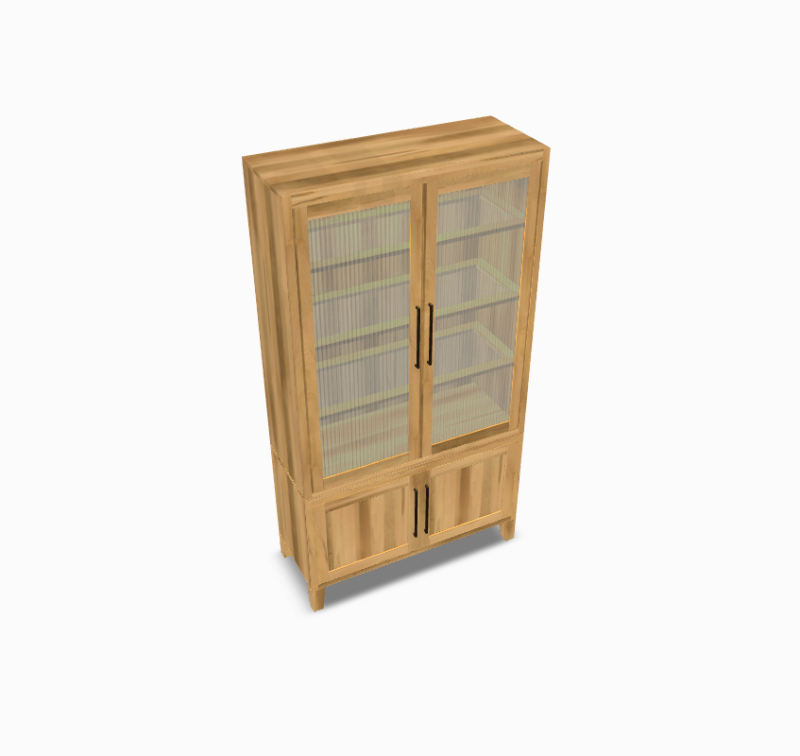 Essex Hutch (Top Piece)18"D x 45"W x 56"H
