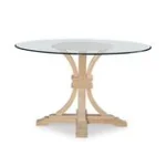 30" Flair Pedestal Base with 48" Glass Top - GLASS-48-B - Image 4
