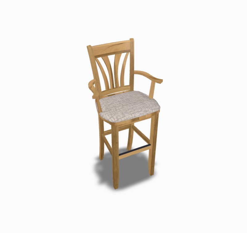 Hartford Barstool Arm