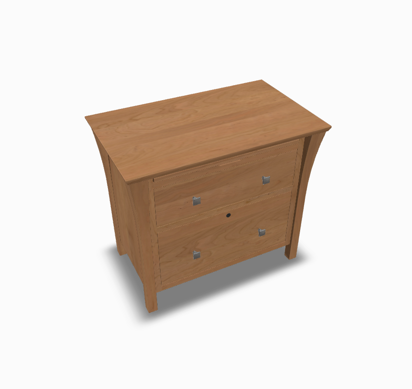 Marco Lateral File Cherry