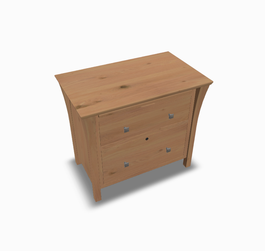 Marco Lateral File Rustic Oak
