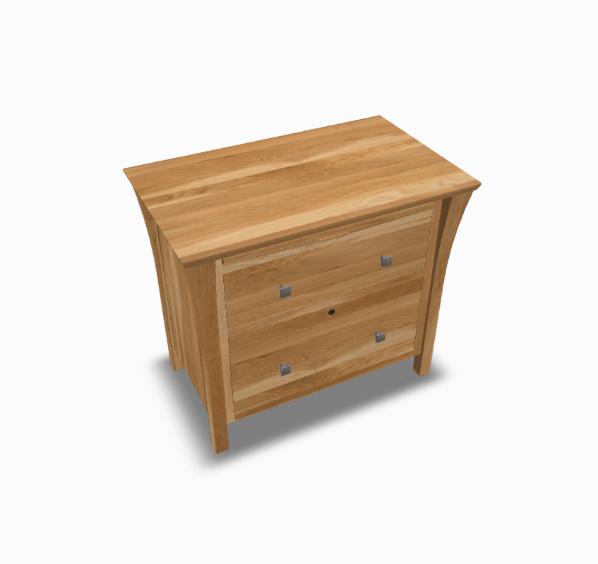 Marco Lateral File White Oak