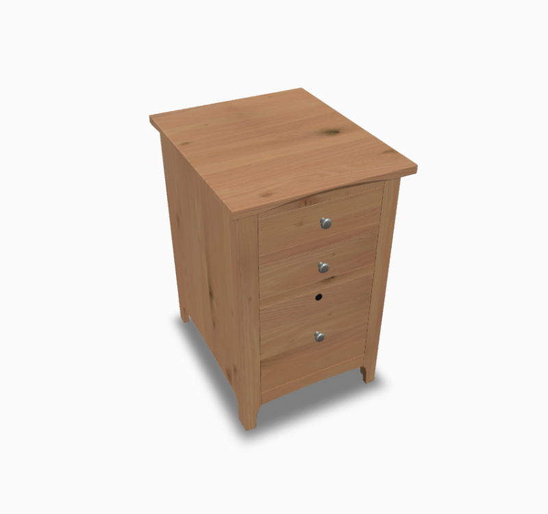 Atwood File Cabinet Rustic Oak
