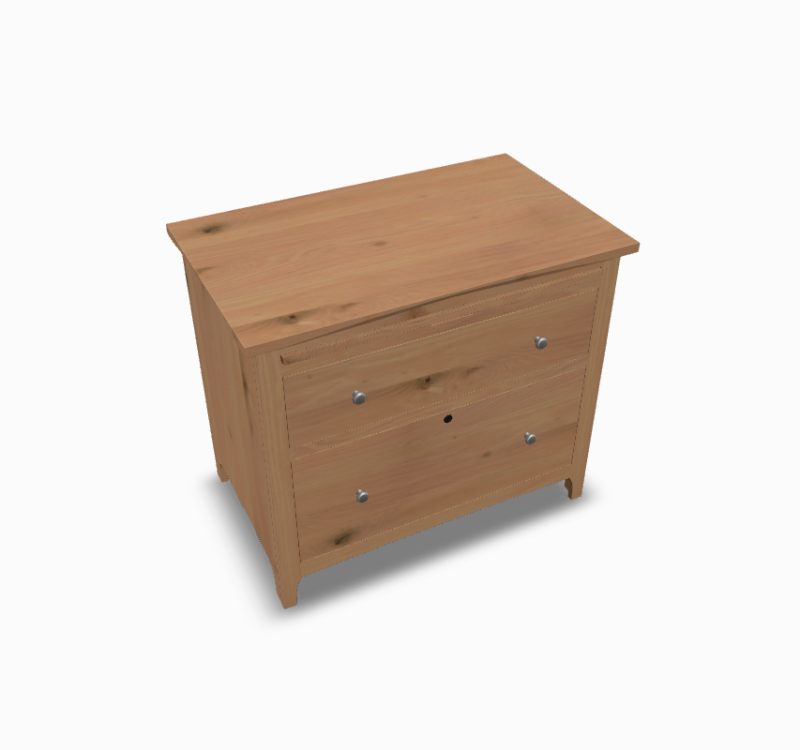 HMO0870BF-103440142 Atwood Lateral File Cabinet Rustic Oak - Image 1