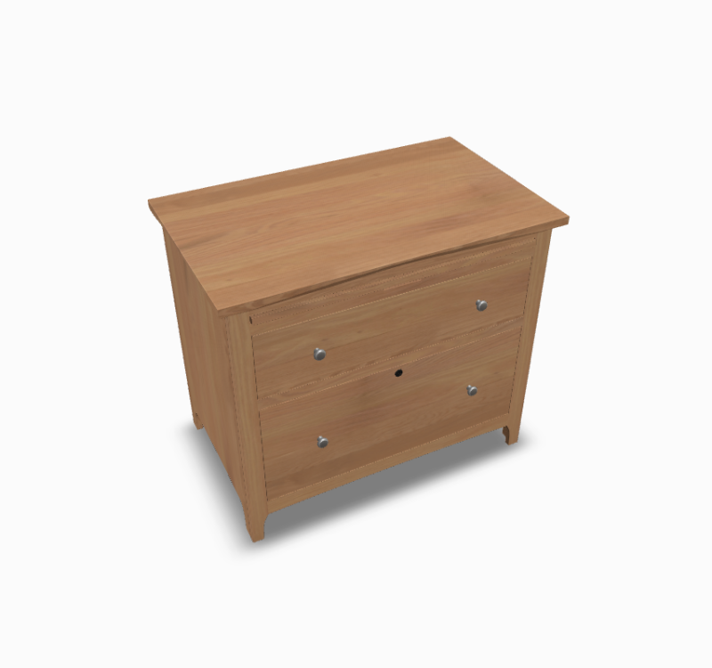 Atwood Lateral File Cabinet Oak