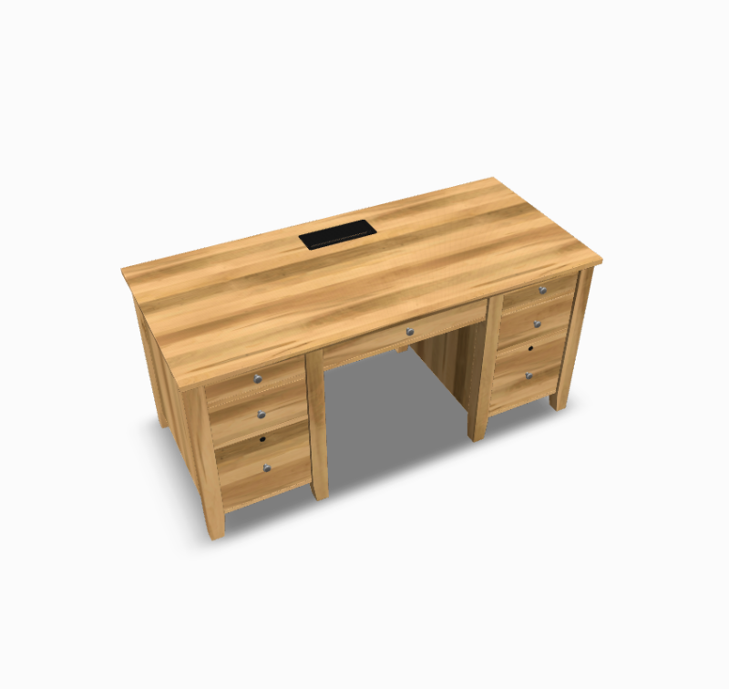 Atwood Executive Desk Cherry