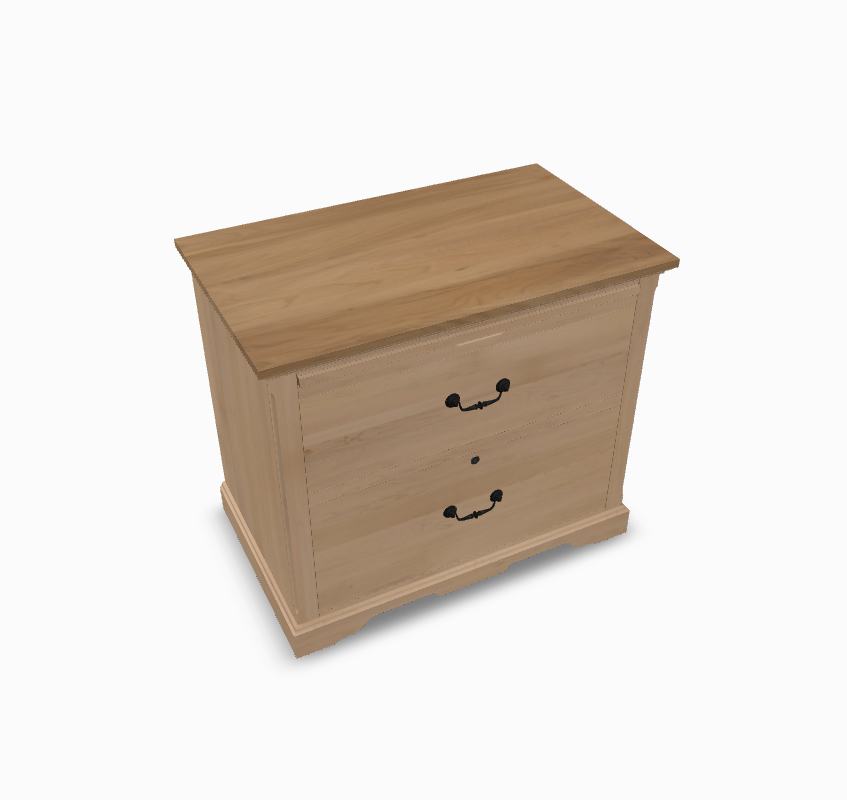 Longmeadow Lateral File Elm Top/Maple
