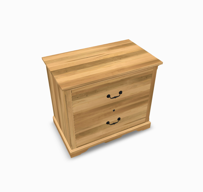 Longmeadow Lateral File Wormy Maple