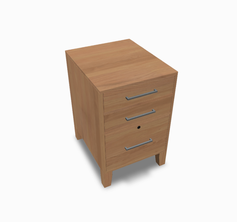 Saybrook File Cabinet Oak