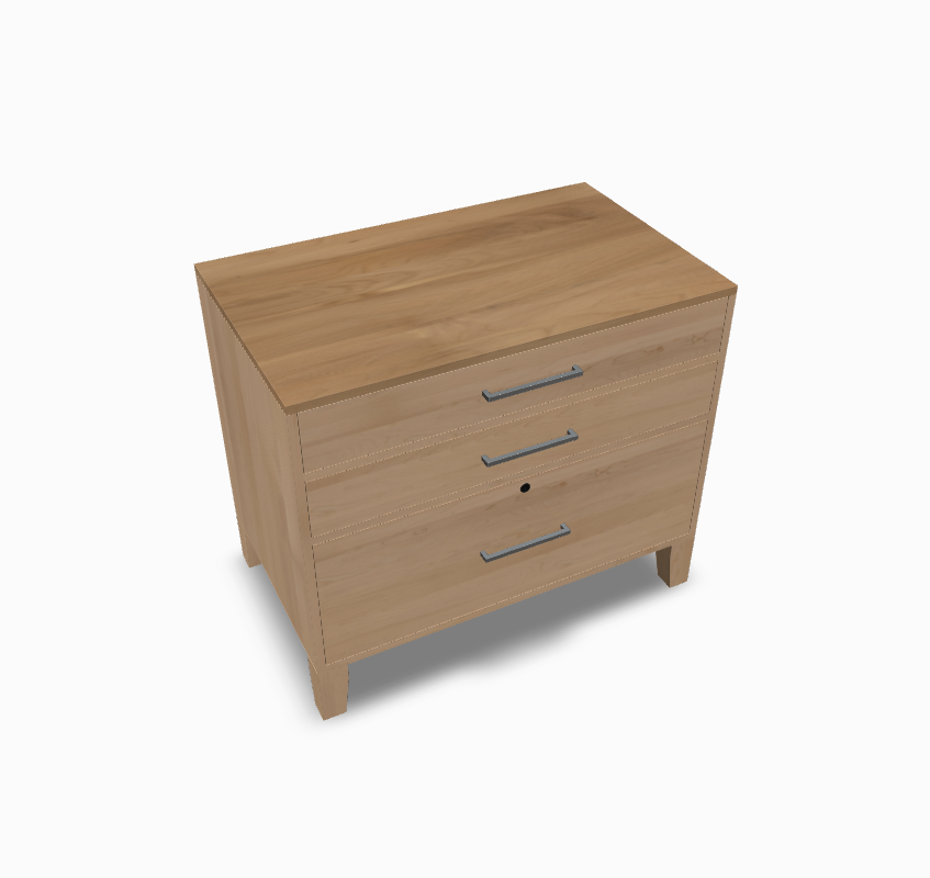 Saybrook Lateral File Cabinet Elm Top/Maple
