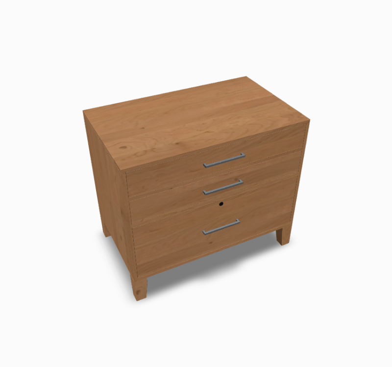 Saybrook Lateral File Cabinet Rustic Cherry