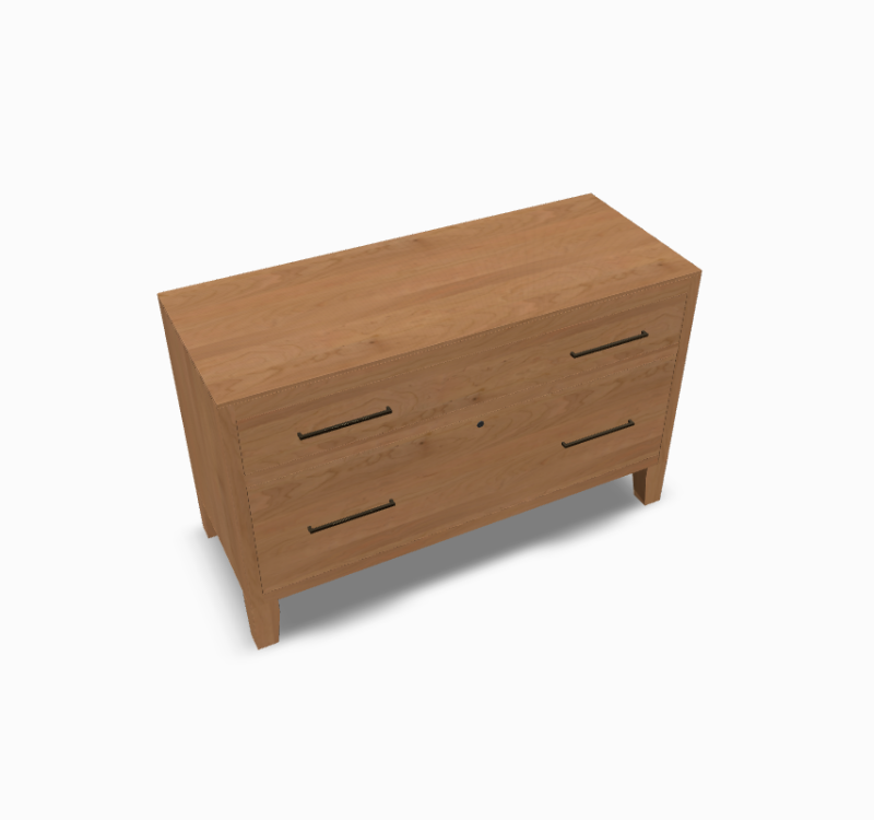 Oxford Lateral File(With Lock) Cherry