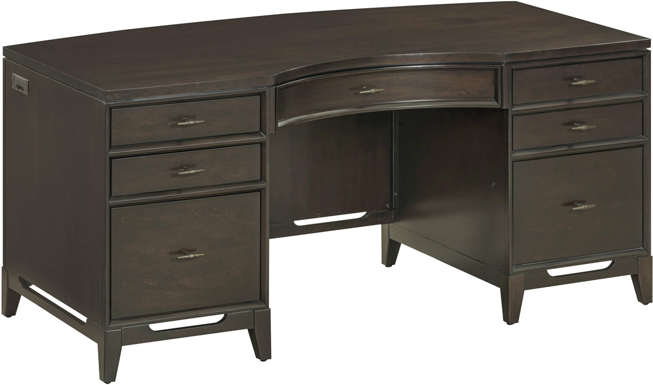 Sutton 66" Curved Exec Desk