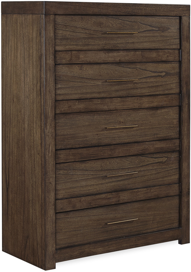 Modern Loft 5 Drawer Chest IML-456-BRN-2