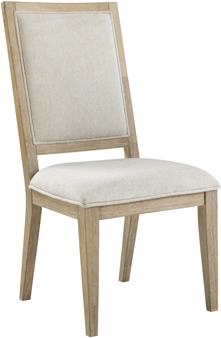 Modern Loft Dining Side Chair W/ Uph Seat (set Of 2)
