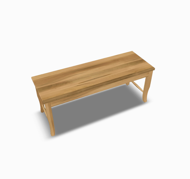 Jackson Bench 48" Backless Bench