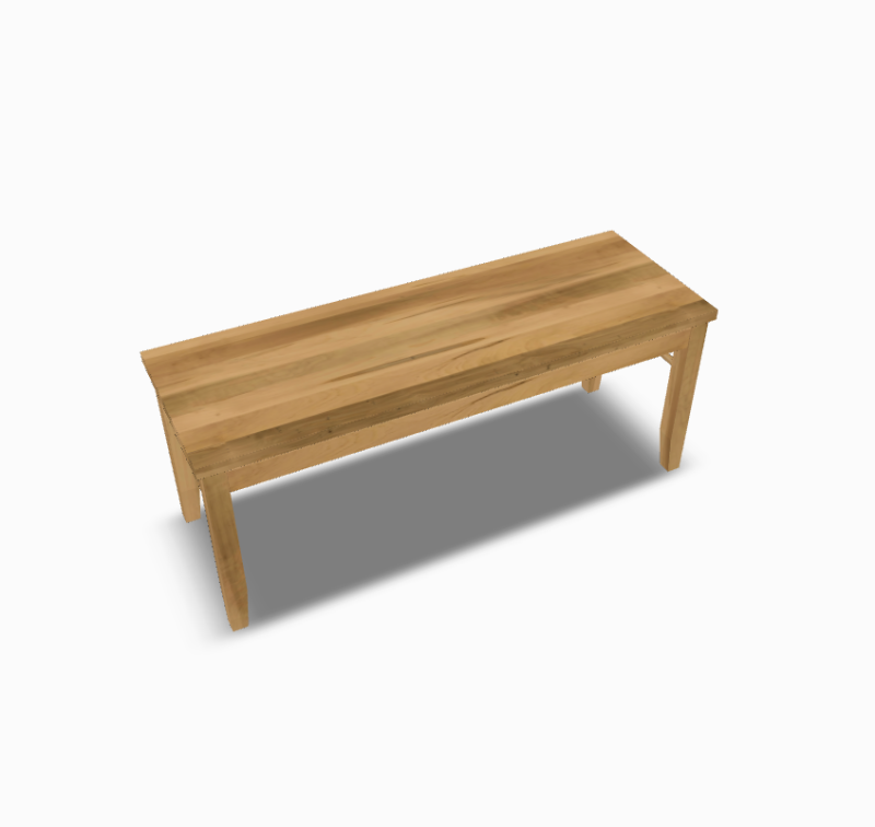 Keystone Bench 48" Backless Bench