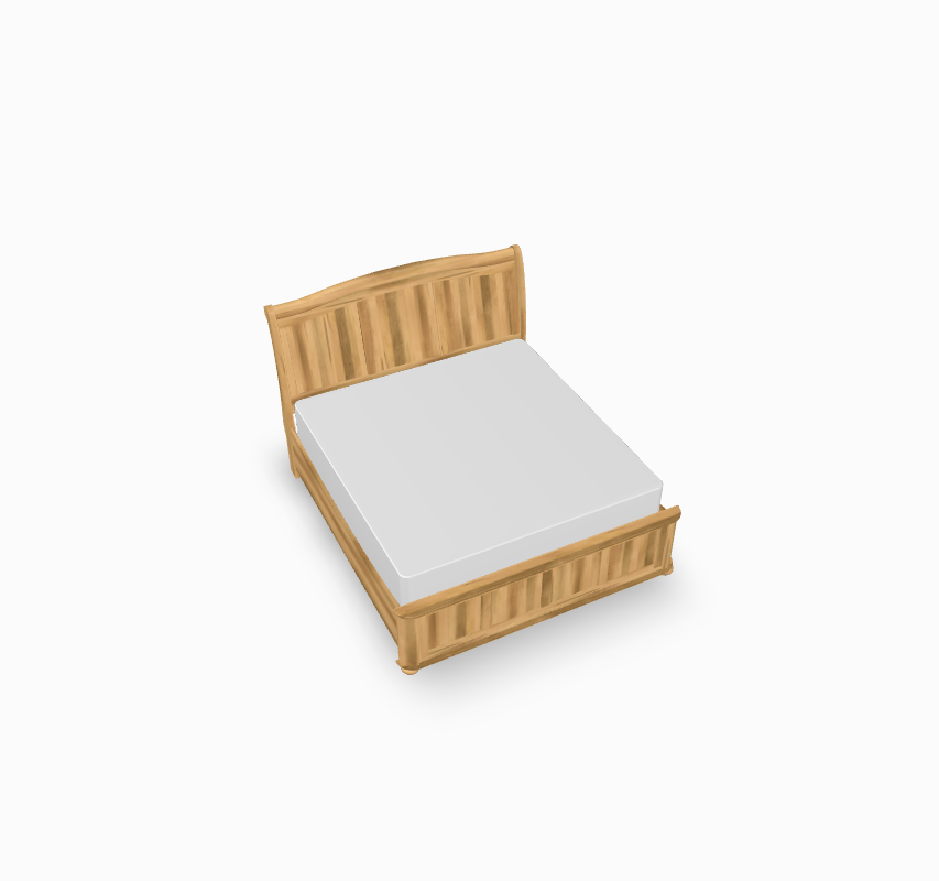 Kingsport Group Sleigh Panel Bed
