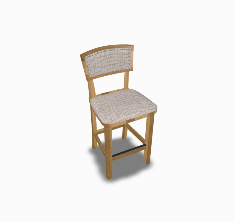 Kirby Barstool 24" Stationary Barstool